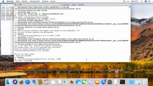 Installing memapp on Mac OS X смотреть онлайн