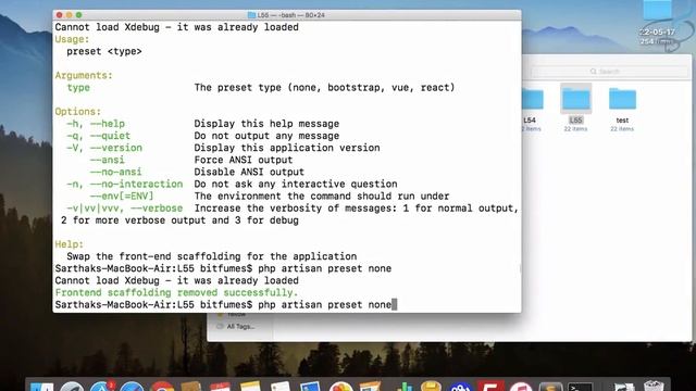 Laravel 5.5 New Features - FrontEnd Preset #6 смотреть онлайн