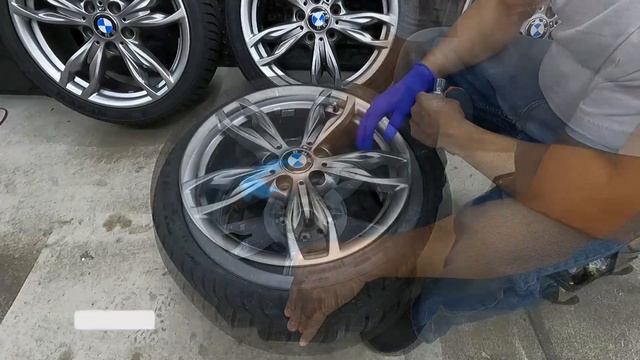 Save your wheels from road salt corrosion, ceramic coating wheels DIY смотреть онлайн