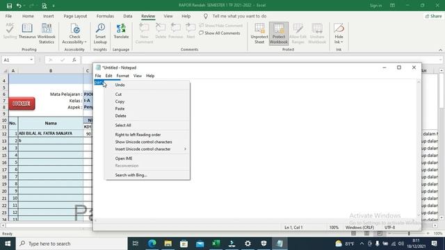 menghapus password aplikasi raport смотреть онлайн