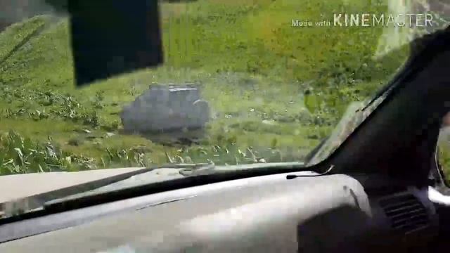 Поездка по ущелью Алматинской области или как мы засодили TLC 105 в грязи. ЛЕБЕДКА решила проблему. смотреть онлайн