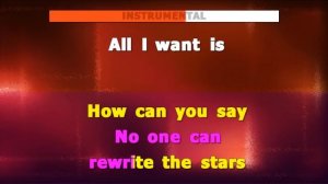 Rewrite the stars (The Greatest Showman) KARAOKE