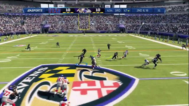 The Flacco Fling - Madden 13 Online Gameplay (Giants vs Ravens) | cookieboy17 смотреть онлайн