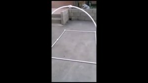 Парник из полипропиленовых труб