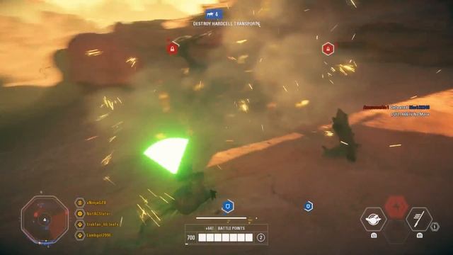Star Wars Battlefront 2 - Poor Palpatine got owned by Anakin! XD | Yoda Killstreak! (Geonosis) смотреть онлайн