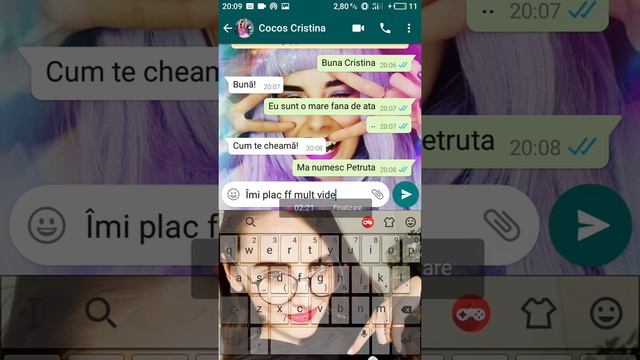 Am vb cu Cocos Cristina .....Mi.a raspuns? смотреть онлайн