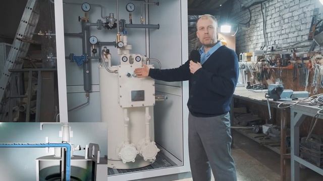 Испарительная установка СУГ TG-KEV-300-SR (технический обзор)