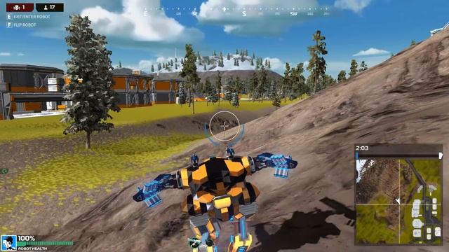 Robocraft Royale - NON-STOP INTENSE MECH ACTION! Robocraft Meets Fortnite - Battle Royale Game смотреть онлайн