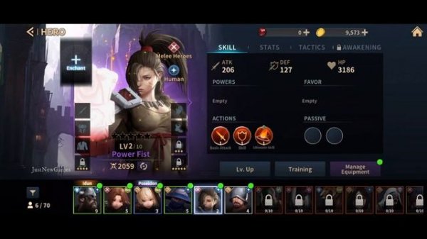 GODS RAID : Team Battle RPG - Gameplay Android | iOS