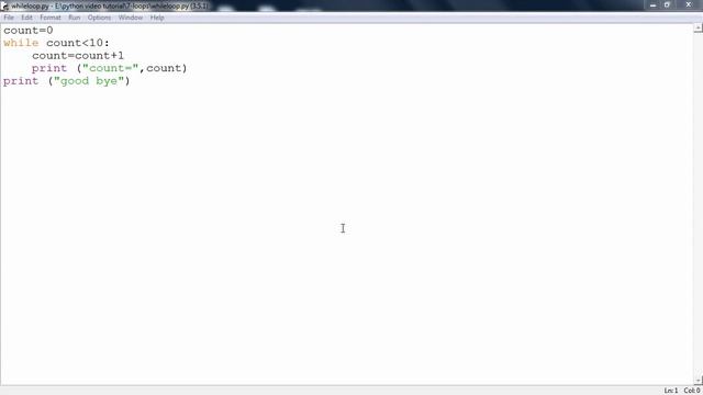 Python - While Loop смотреть онлайн