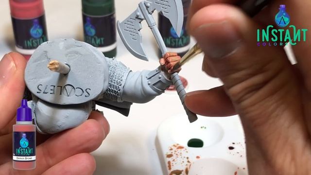 PAINTING A BUST WITH INSTANT COLORS! PART I смотреть онлайн