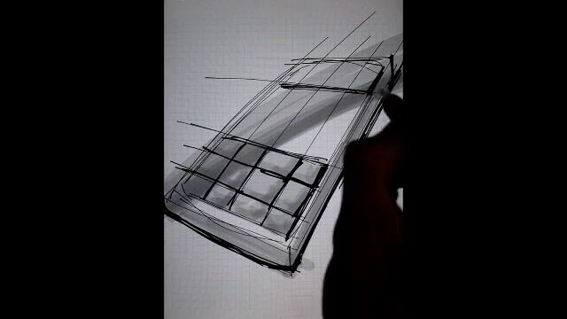 Quick sketch using Wacom Bamboo Paper App смотреть онлайн