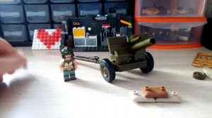 Лего обзор советской гаубицы!!!