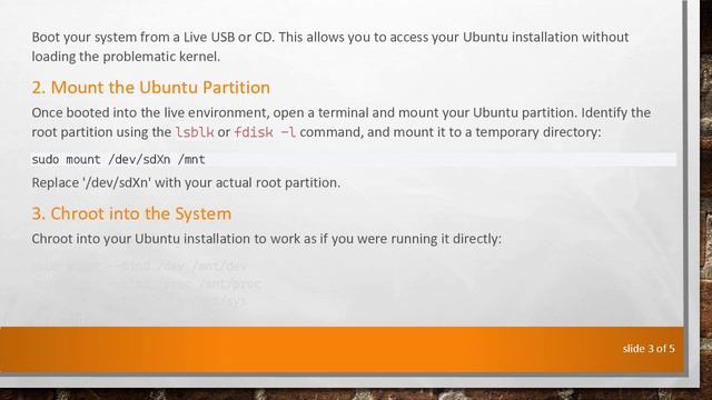 Troubleshooting Ubuntu Error: file '/vmlinuz-4.4.0-59-generic' not found смотреть онлайн
