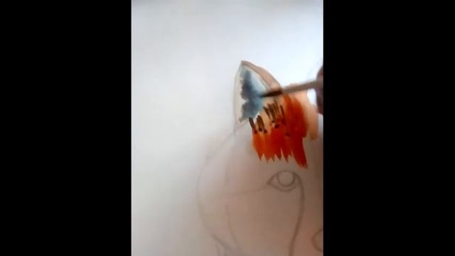 Рисуем животных. Лиса. Акварель. Программа «Юный художник» смотреть онлайн