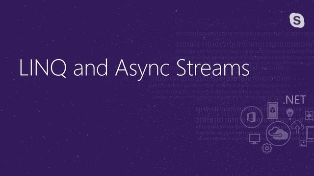 NET Conf 2019 Introduction to Async Streams in the Real World смотреть онлайн