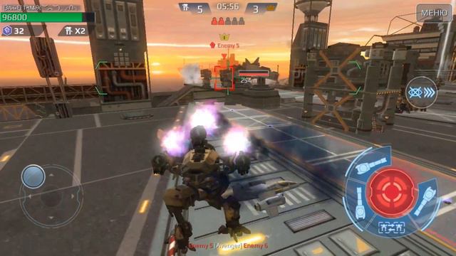 War Robots Читер на Корнаже. Он занял 3 место в итоге. смотреть онлайн