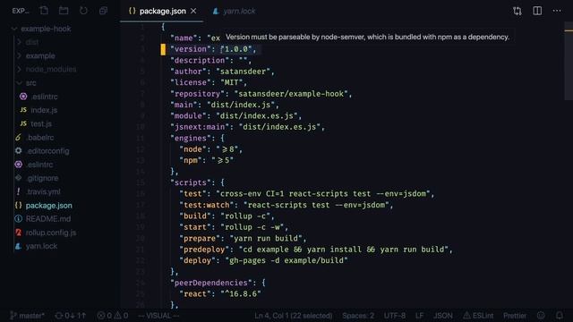 How To Publish Custom React Hook As An NPM Package - Custom Hooks Mini Course Part 7 смотреть онлайн