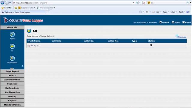 Xtend Analog Voice Logger смотреть онлайн