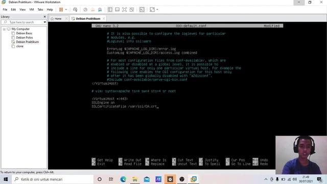 #6 Instalasi Dan Konfigurasi Web Server , SSL ,Dan PHP Debian10 | Bima Arya Sena смотреть онлайн