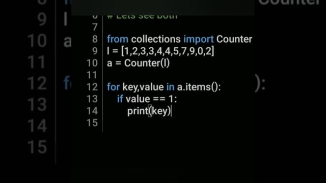 Finding Unique Elements in a List | Python for Beginners смотреть онлайн