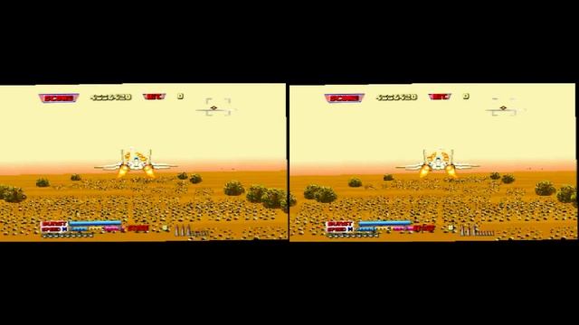 3DS [60fps] 3D アフターバーナーII / 3D After Burner II（3D eyes・立体視） смотреть онлайн