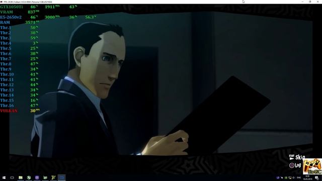 RPCS3 0.0.6 [PS3 Emulator] - Persona 5 [Gameplay] Xeon E5-2650v2 #17 смотреть онлайн