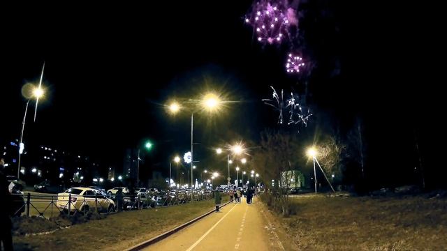 Сосновый Бор Новогодний салют 2018 смотреть онлайн