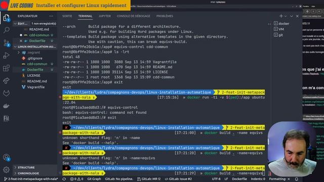 ?Installer et configurer Linux rapidement | Live coding Linux смотреть онлайн