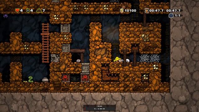 [Spelunky] Мерзнем в пещерах или... зачем платить за ЖКХ # 3