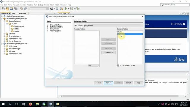 JAVA PROGRAMMING with java EE, EJB and Oracle database part 2:- entity , mapper & JSF Managed been смотреть онлайн