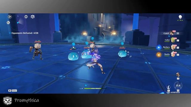 Genshin Impact Cyno Character Test смотреть онлайн