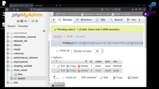 How to Submit Query Search Query and Show Query in php html sql 2020 lifetooor смотреть онлайн