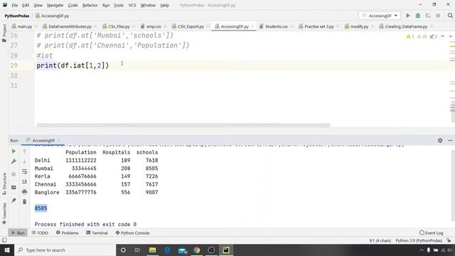 How to access data in DataFrame? | Using loc,iloc,at,iat | With PDF Notes | CBSE 12 IP 2020-21 смотреть онлайн