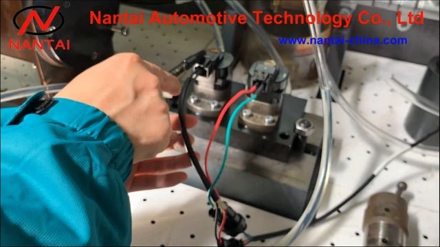 Taian Nantai test stand NTS815A EUI EUP HK1400 CAMOX HPI injector testing смотреть онлайн