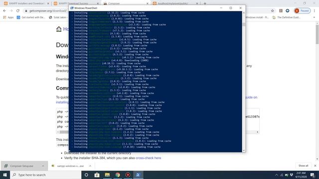 How To Create Laravel Project In XAMPP and Create Your First Laravel Project смотреть онлайн