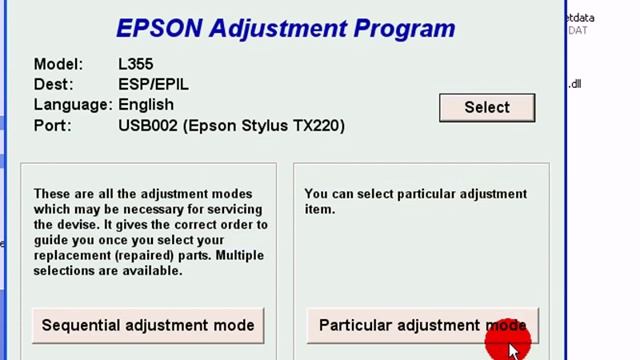 Reset Epson L355 смотреть онлайн