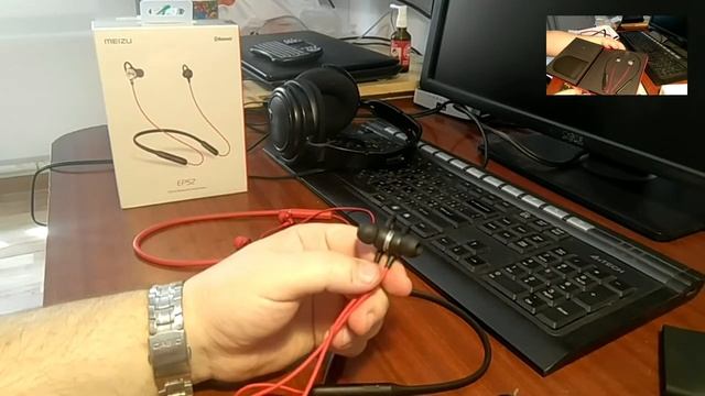 Meizu EP-51 Bluetooth Sportsvetal - самые выгодные уши на конец лета 20 г. смотреть онлайн