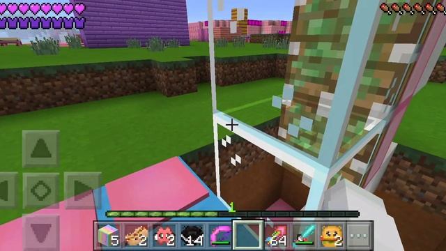розовый Майнкрафт.