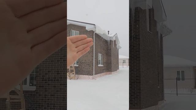 Причины образования сосулек на крыше смотреть онлайн