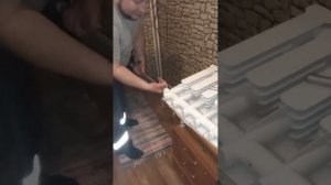 Замена секции на радиаторе отопления.