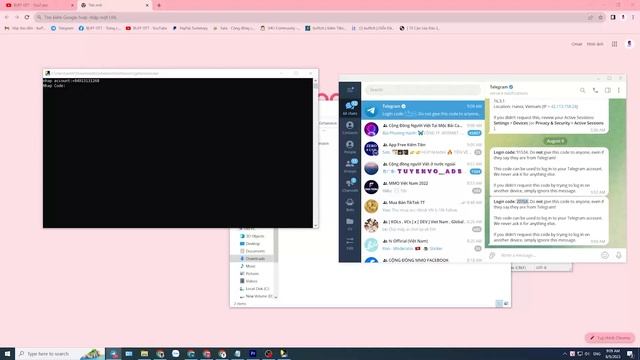 Tạo session Telegram để chạy tool - create session file смотреть онлайн