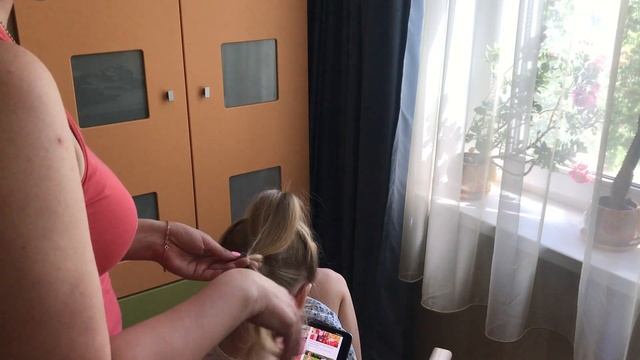 Нарядная прическа смотреть онлайн