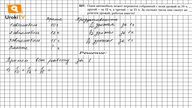 Задание №527 - ГДЗ по алгебре 7 класс (Мерзляк А.Г.) смотреть онлайн