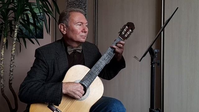 Франк Черчилл. Хей-хо (из м/ф "Белоснежка и семь гномов") на гитаре. Обработка Олега Копенкова смотреть онлайн