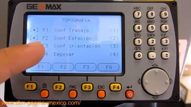 Guia para estacionar la estación total serie Zoom GEOMAX смотреть онлайн
