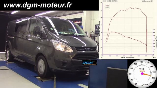 Reprogrammation DGM FORD Transit Custom 2.0L TDCi EcoBlue 130ch 2017 - EVO1 смотреть онлайн
