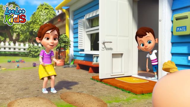 Mommy's Walking to the Market | LooLoo Kids Nursery Rhymes and Children's Songs смотреть онлайн