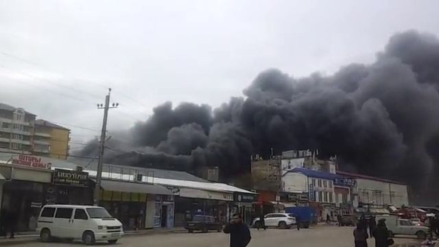 Пожар в Махачкале смотреть онлайн