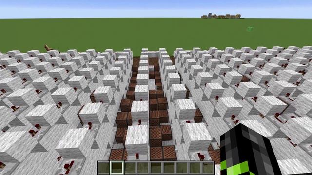 Музыка Radioactive из нотных блоков в Minecraft смотреть онлайн